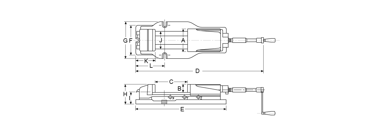 35050 油壓虎鉗工程圖